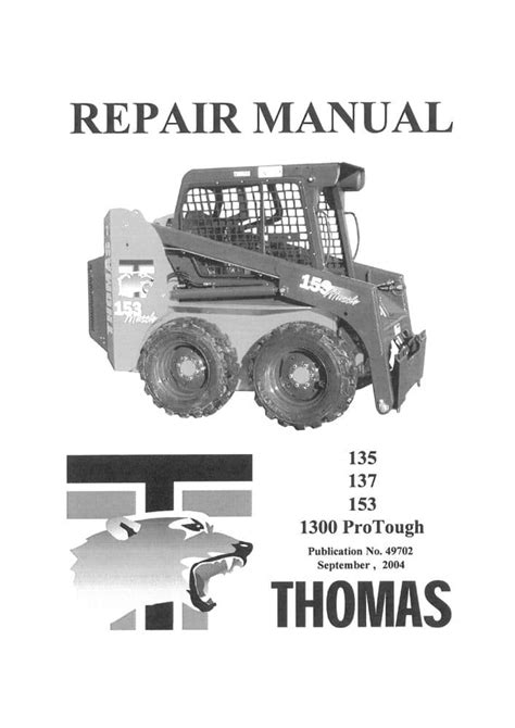 thomas t153 skid steer|thomas 153 skid steer manual.